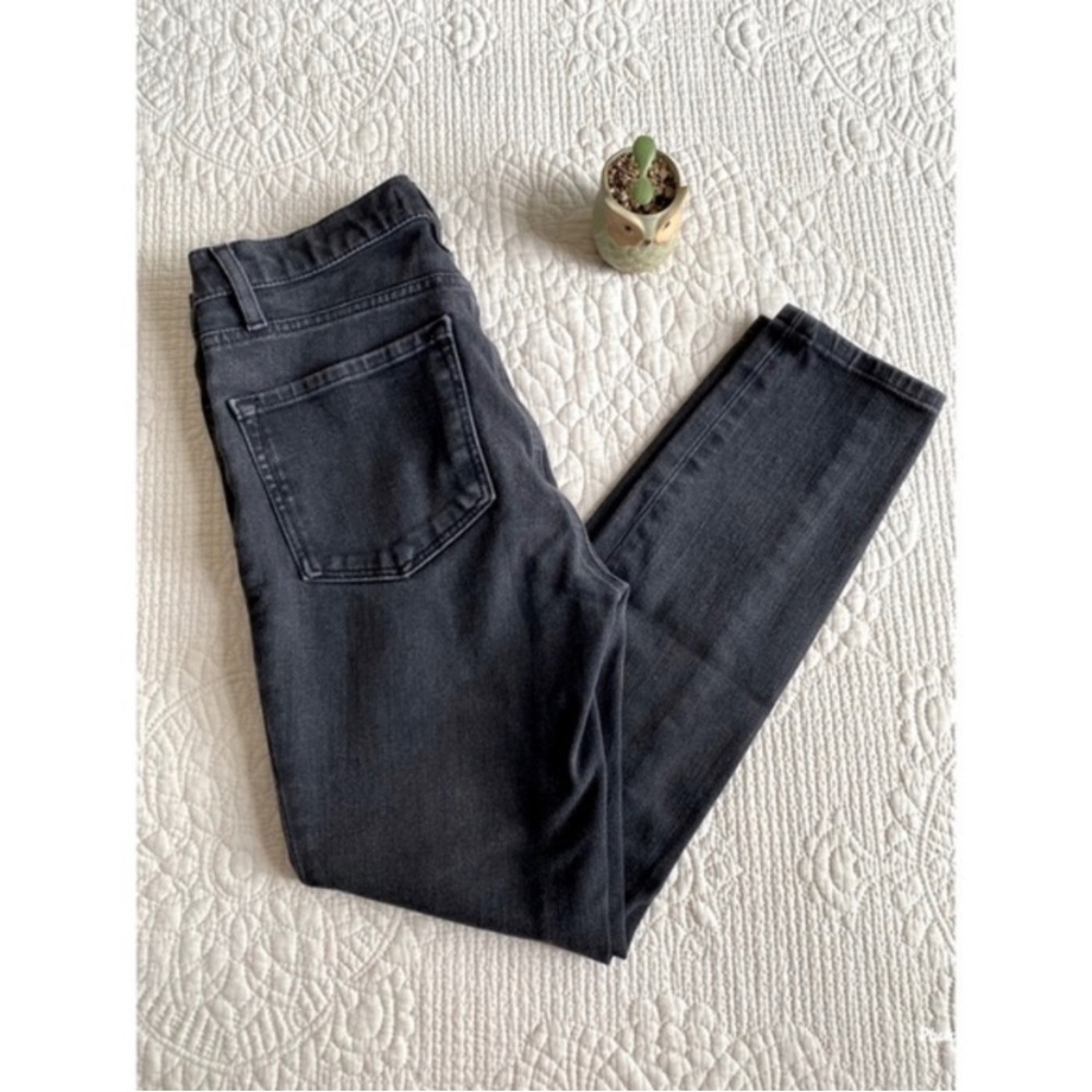 LOFT Women’s Black Mid-Rise Skinny Leggings Jeans Size 27